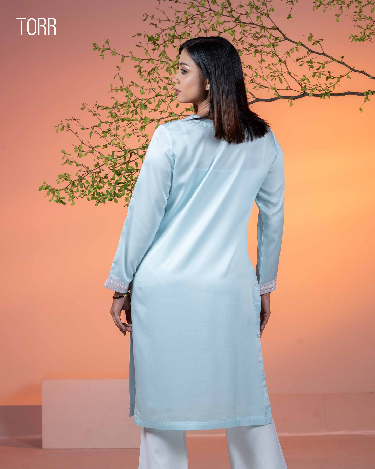 Ethnic Wear (01 Piece Kurti) |  Sky Blue