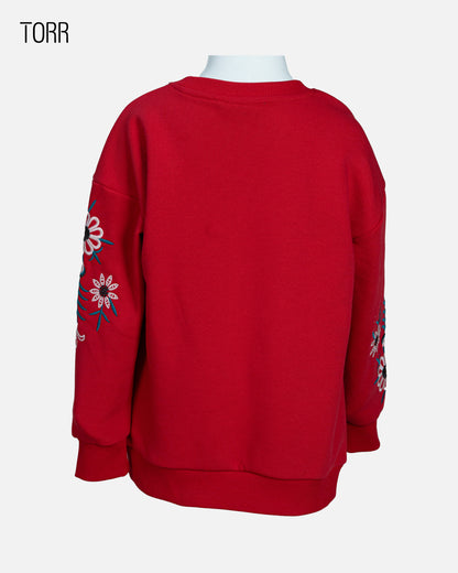 Girl's Sweatshirt | Red