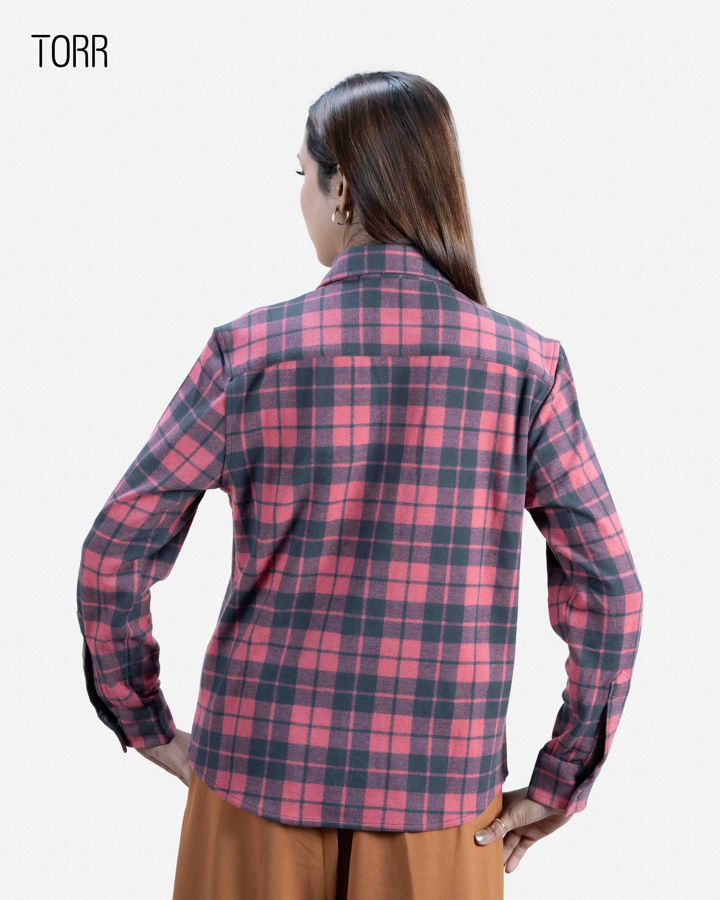 Women's Shacket | Cinnabar Plaid