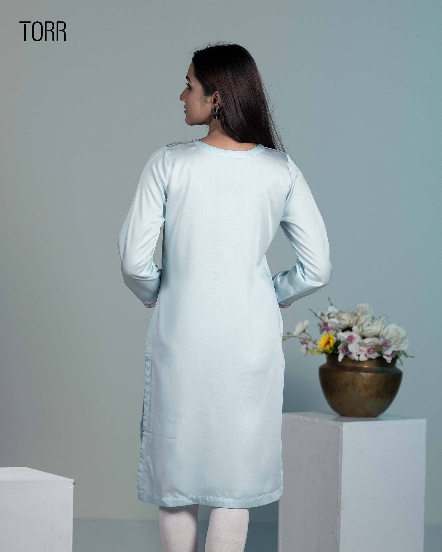 Ethnic Wear (01 Piece Kurti) | Sky Blue
