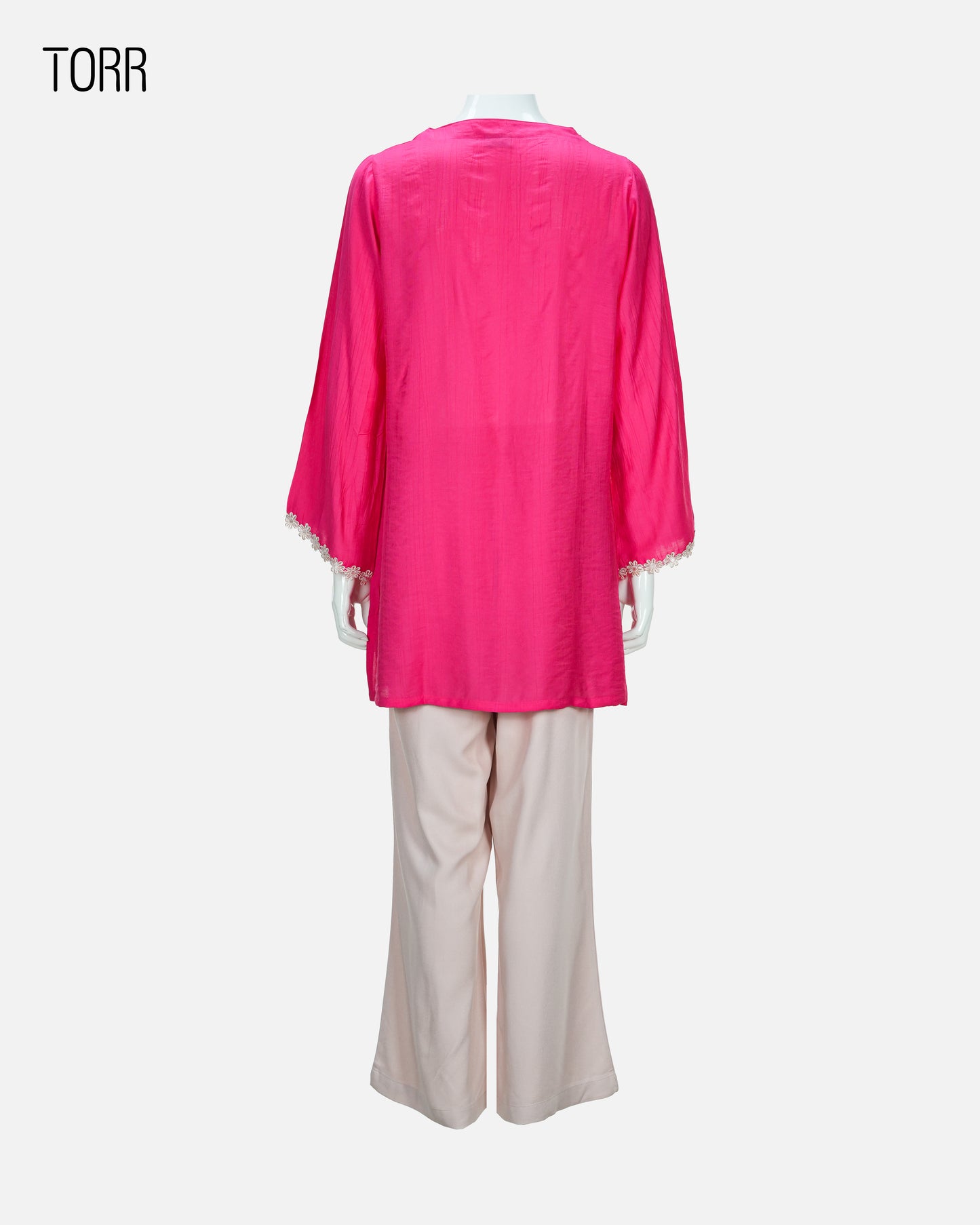 Women's Co-Ord Set | Fuchsia Pink/Cameo Rose