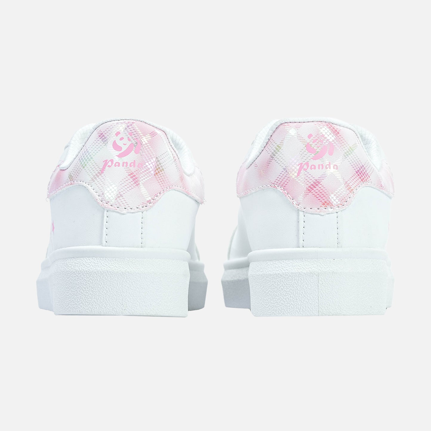 Panda Women’s Casual Sneaker | White Pink