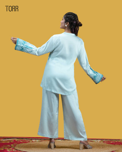 Women's Co-Ord Set | Sky Blue