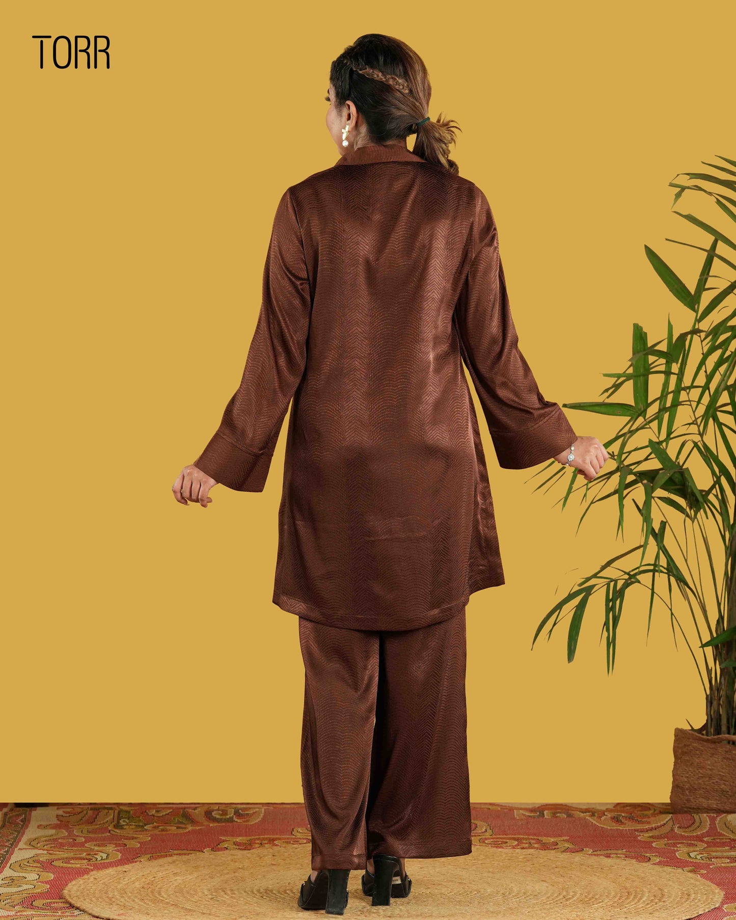 Women's Co-Ord Set | Dark Coffee