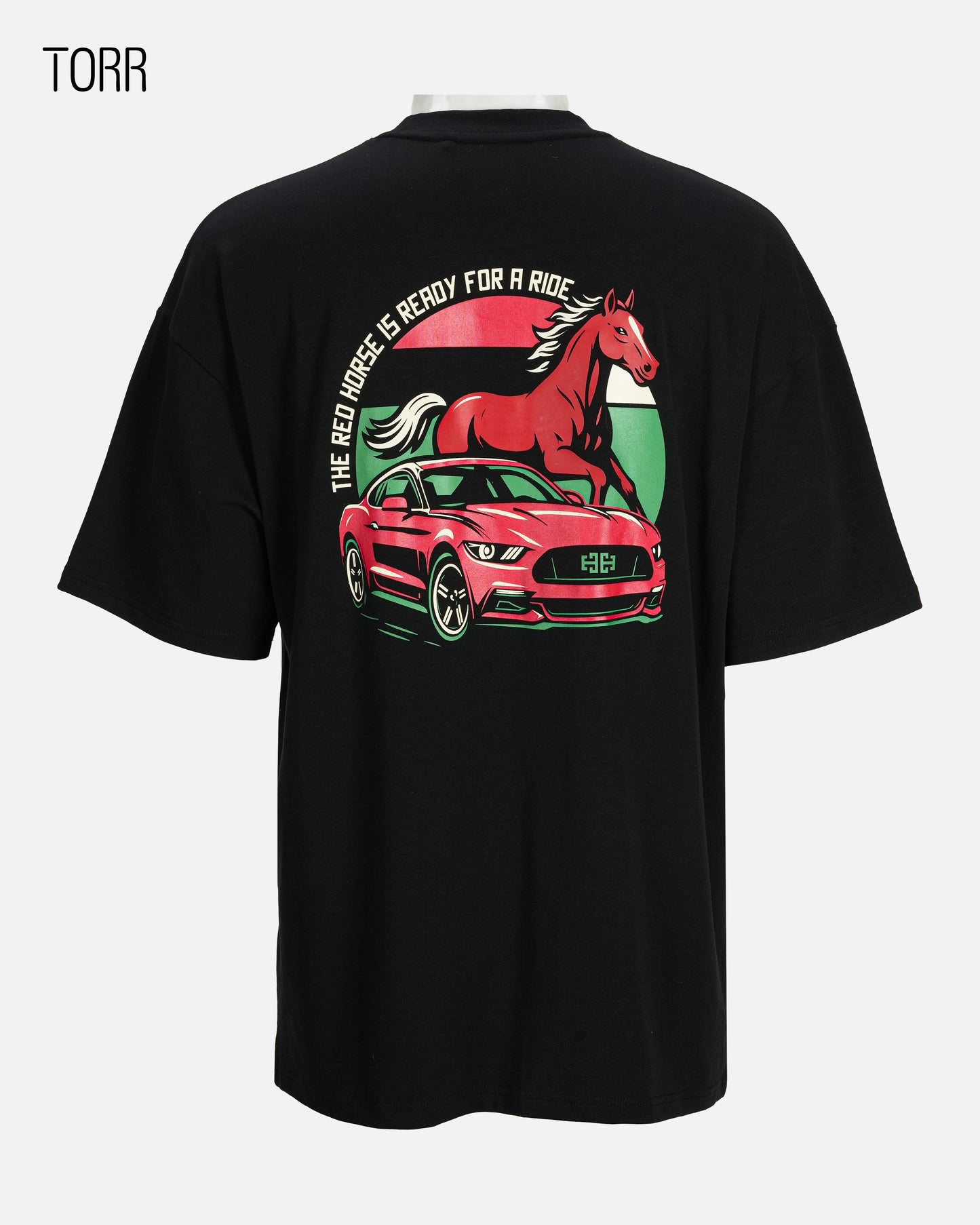 Drop Shoulder T-shirt | Black