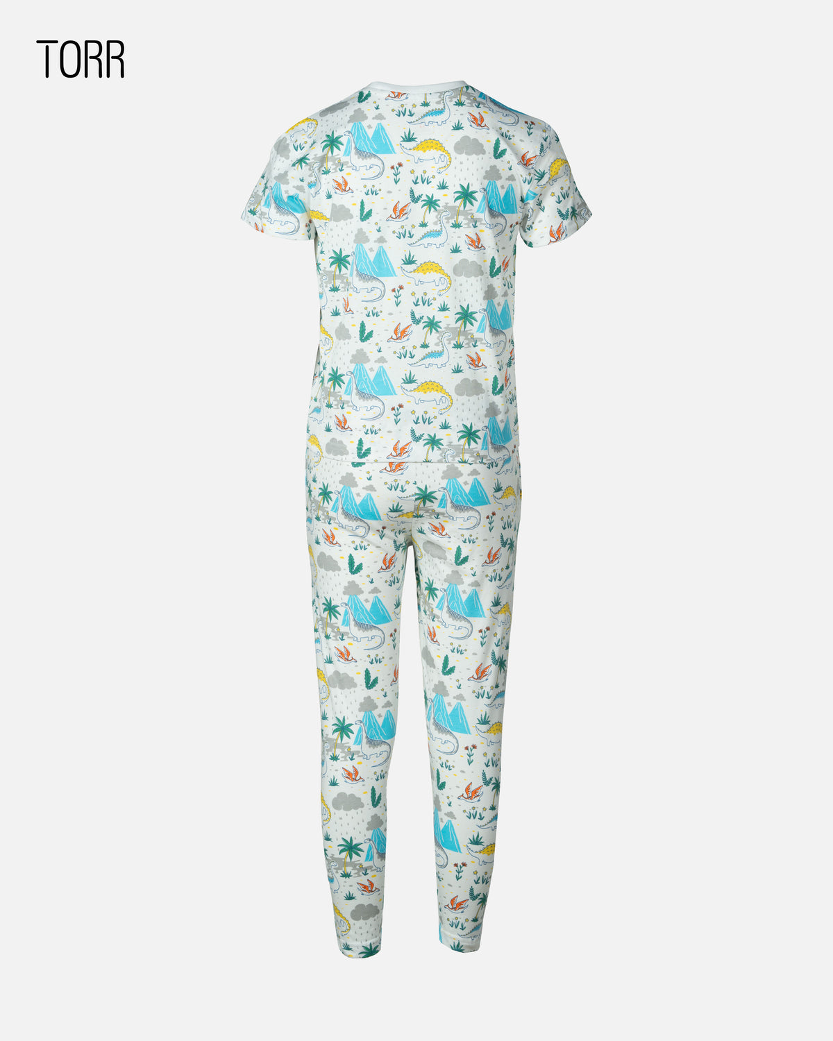 Boys Sleepwear Set| White Aop