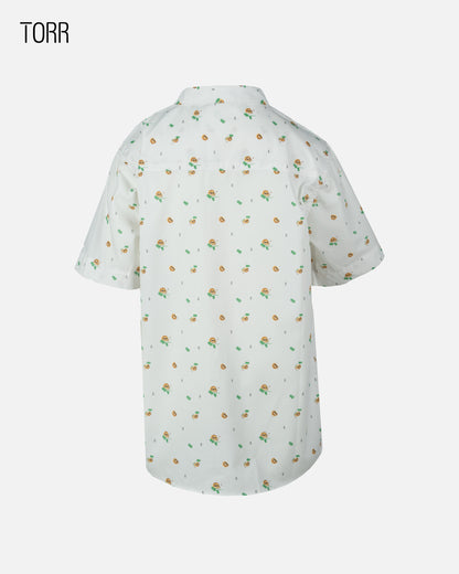 Boy's S/S Shirt | Flower Aop