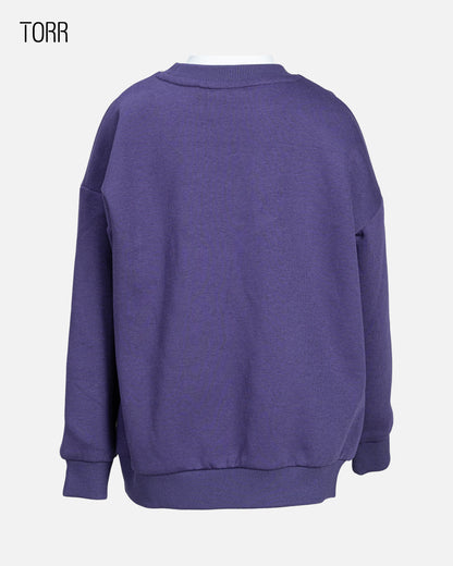 Girl's Sweatshirt | Punshy Purple