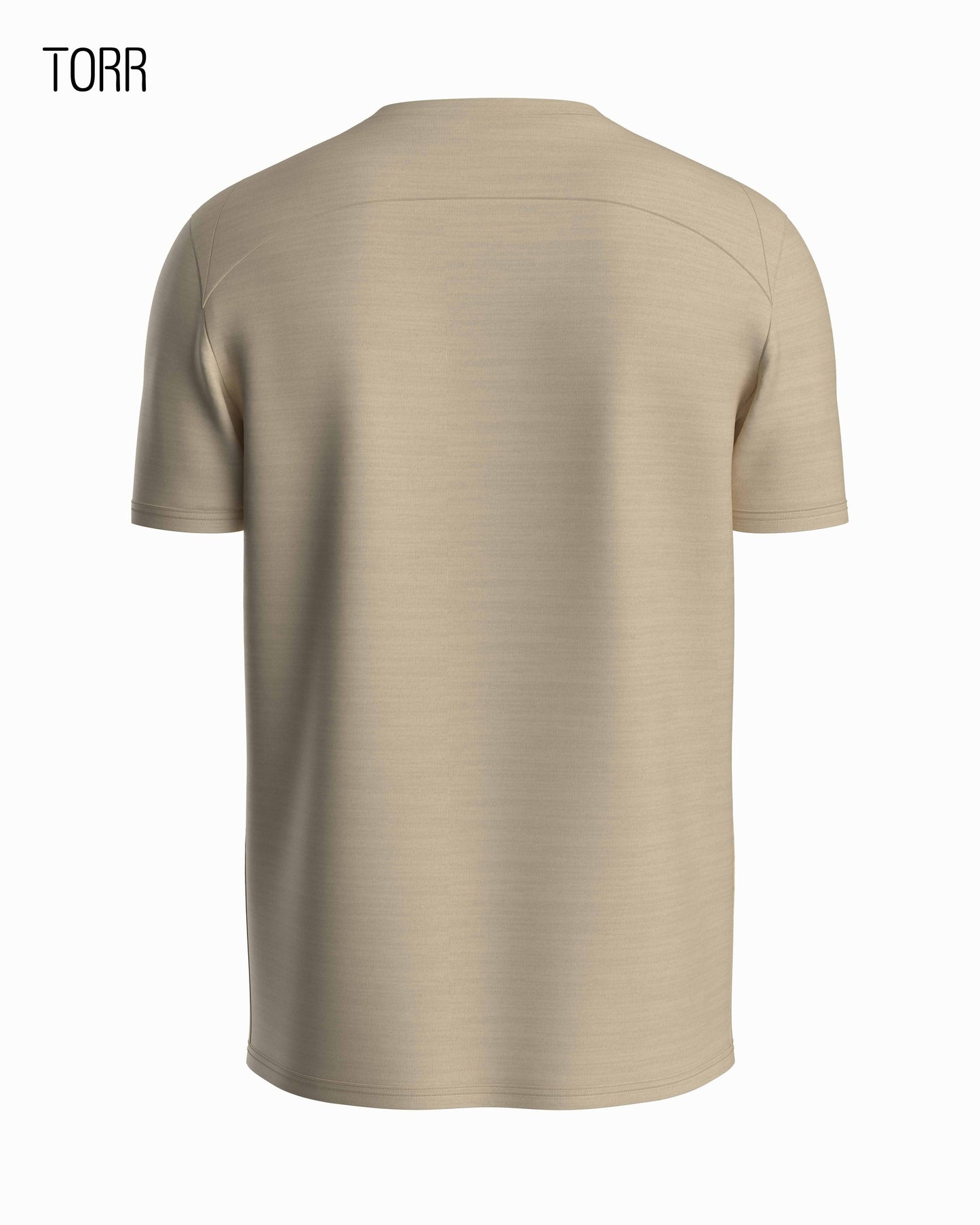 Men's Activewear T-shirt | Brown Mell