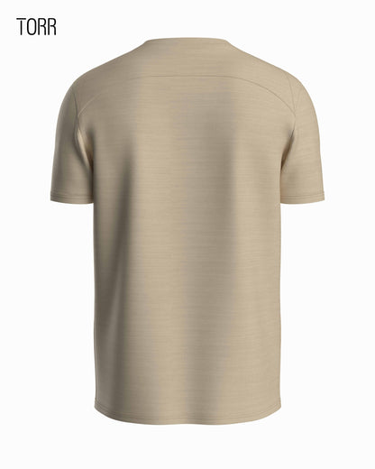 Men's Activewear T-shirt | Brown Mell