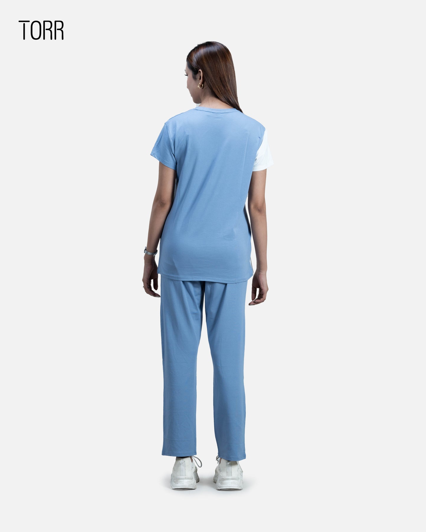 Women's Sleepwear| White & Lilac