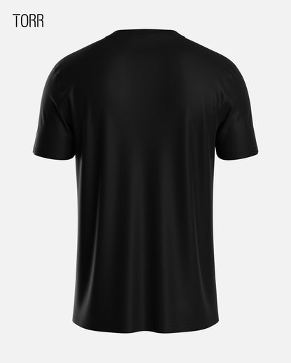 Men's Activewear T-shirt | Black Mesh