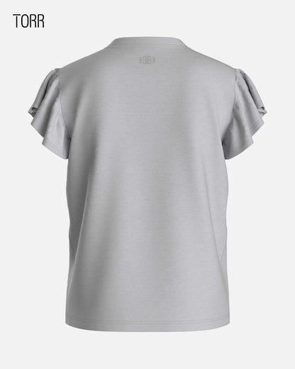 Girl's T-shirt  | Grey Lt. Solid