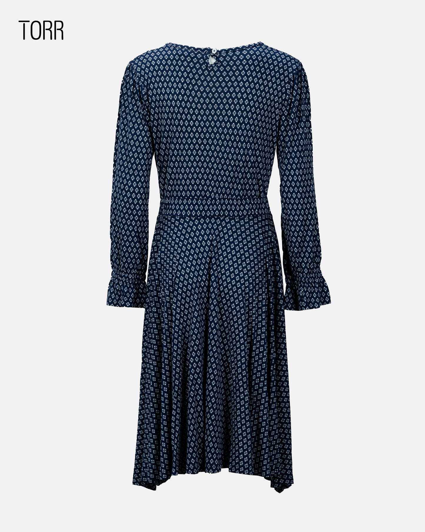 Women's Long Top | Blue Aop