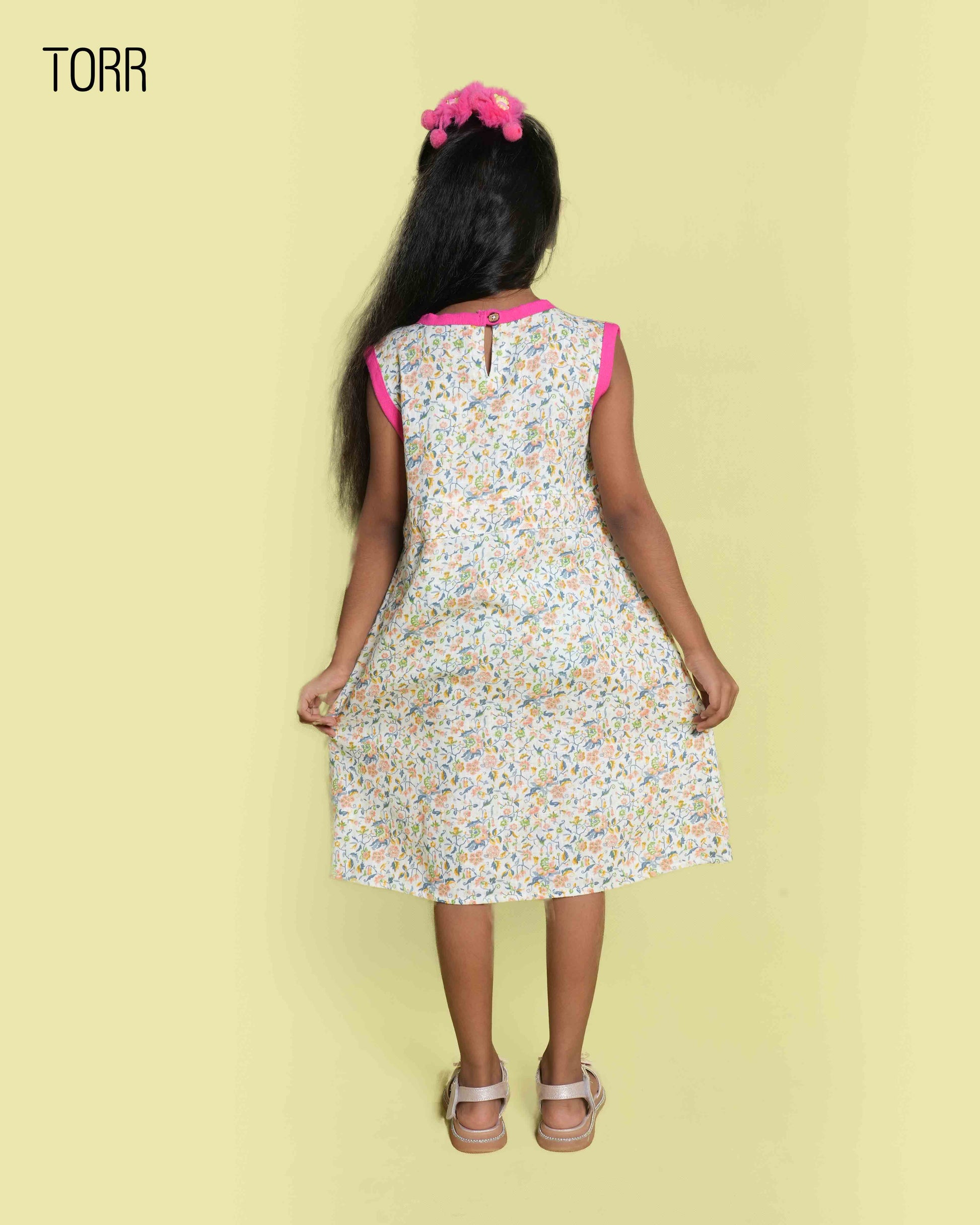 Girl's Frock | Aop