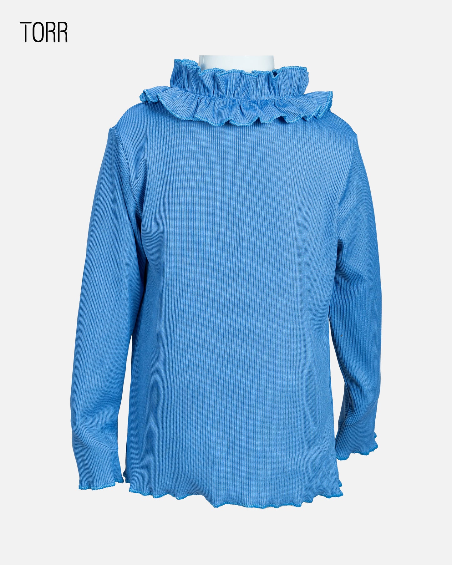 Girl's Turtle Neck | Cornflower Blue