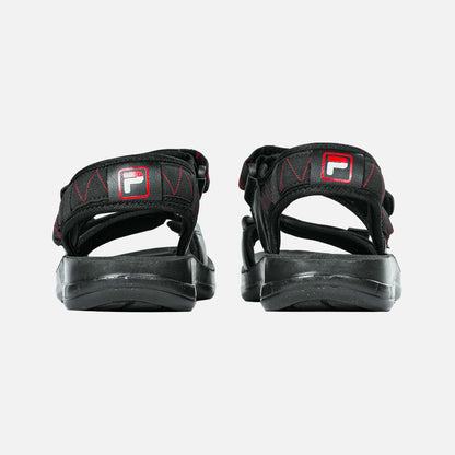 Panda Velcro Sandal | Black