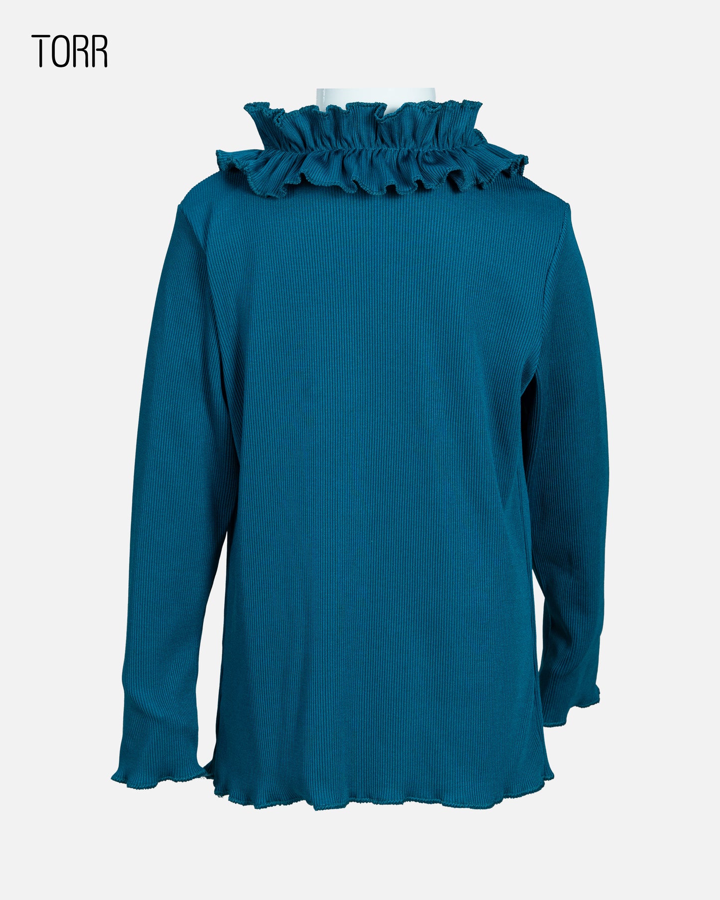 Girl's Turtle Neck | Teal Green