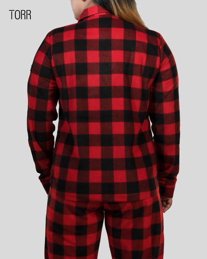 Women's Sweatshirt | Red/Black Check