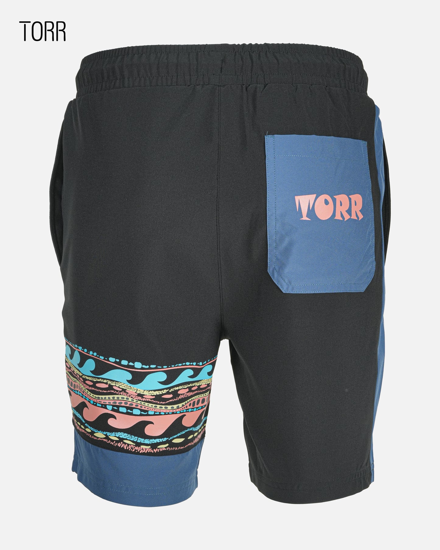 Mens Swim Shorts | Black Capri