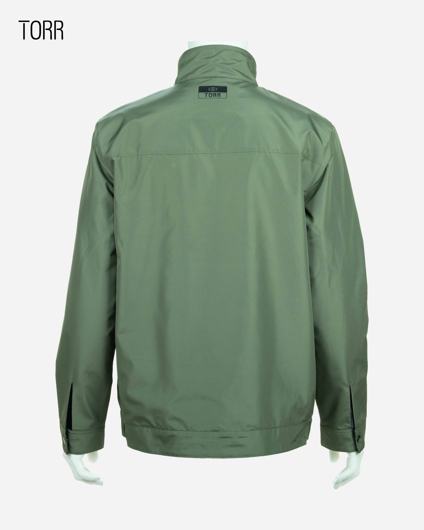 Mens Jacket | Olive & Black