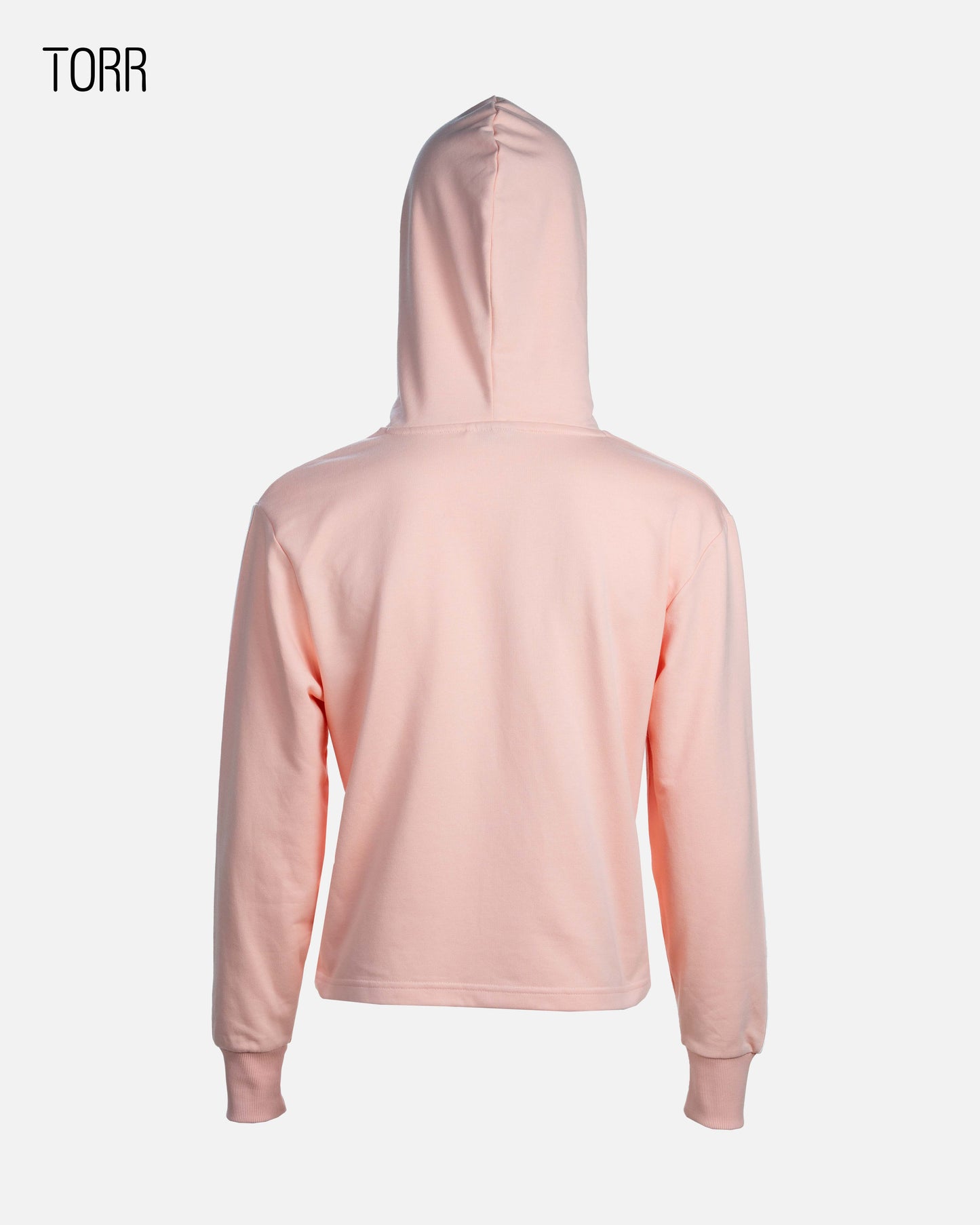 Women's Hoodie | Peach & White