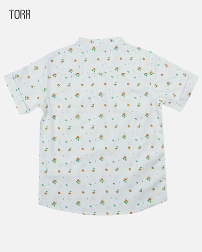 Boys Shirt  | Aop Woven Poplin