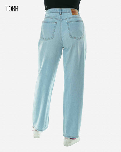 Women's Denim Pant | Sky Blue