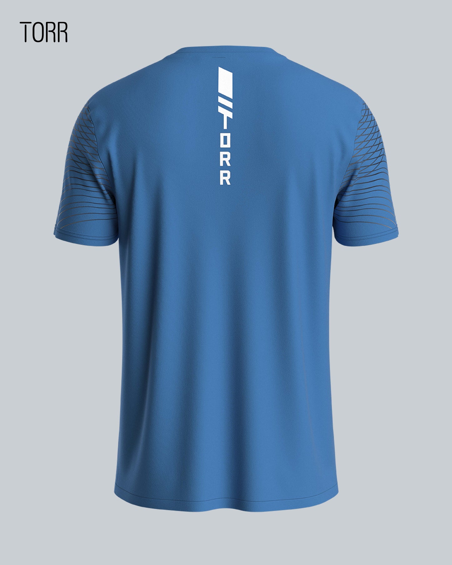 Men's Activewear T-shirt | Silver Blue