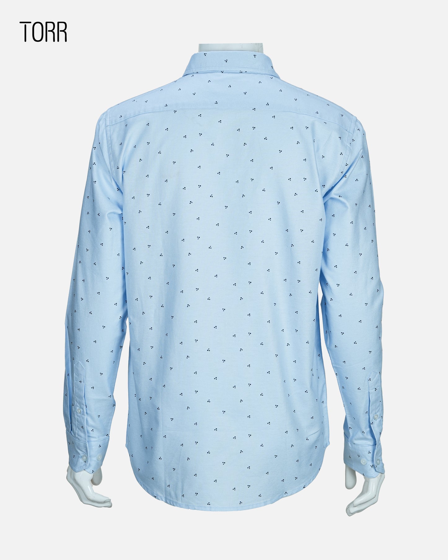 Men's Long Sleeve Shirt  | Blue Aop