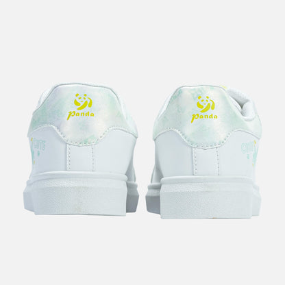 Panda Women’s Casual Sneaker | White Green