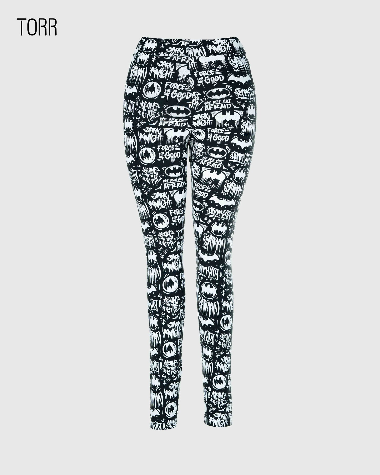 Women's Leggings | BLACK/WHITE AOP