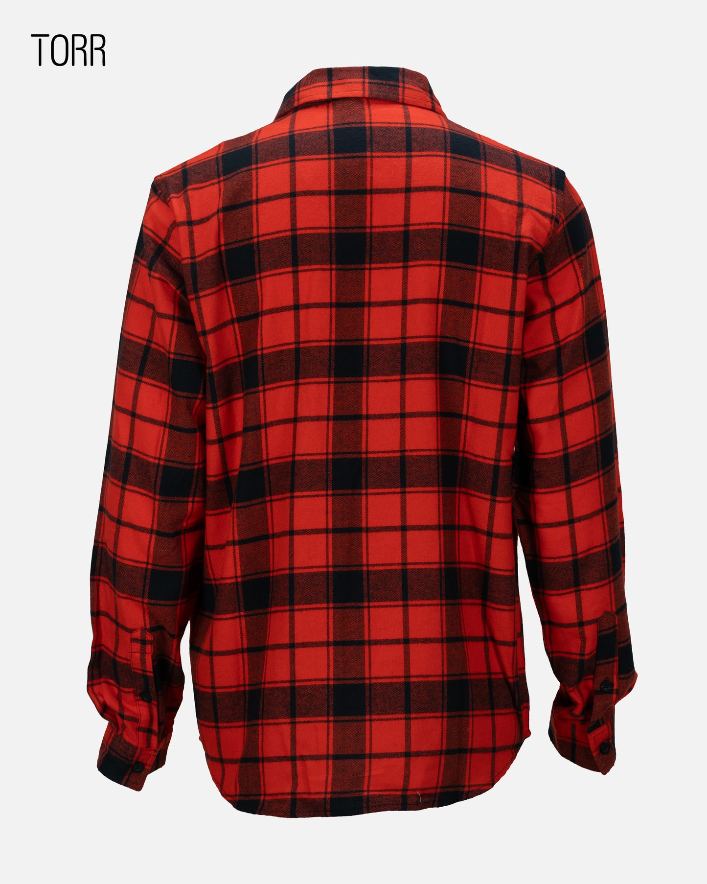 Men's L/S Casual Shirt | Red Check