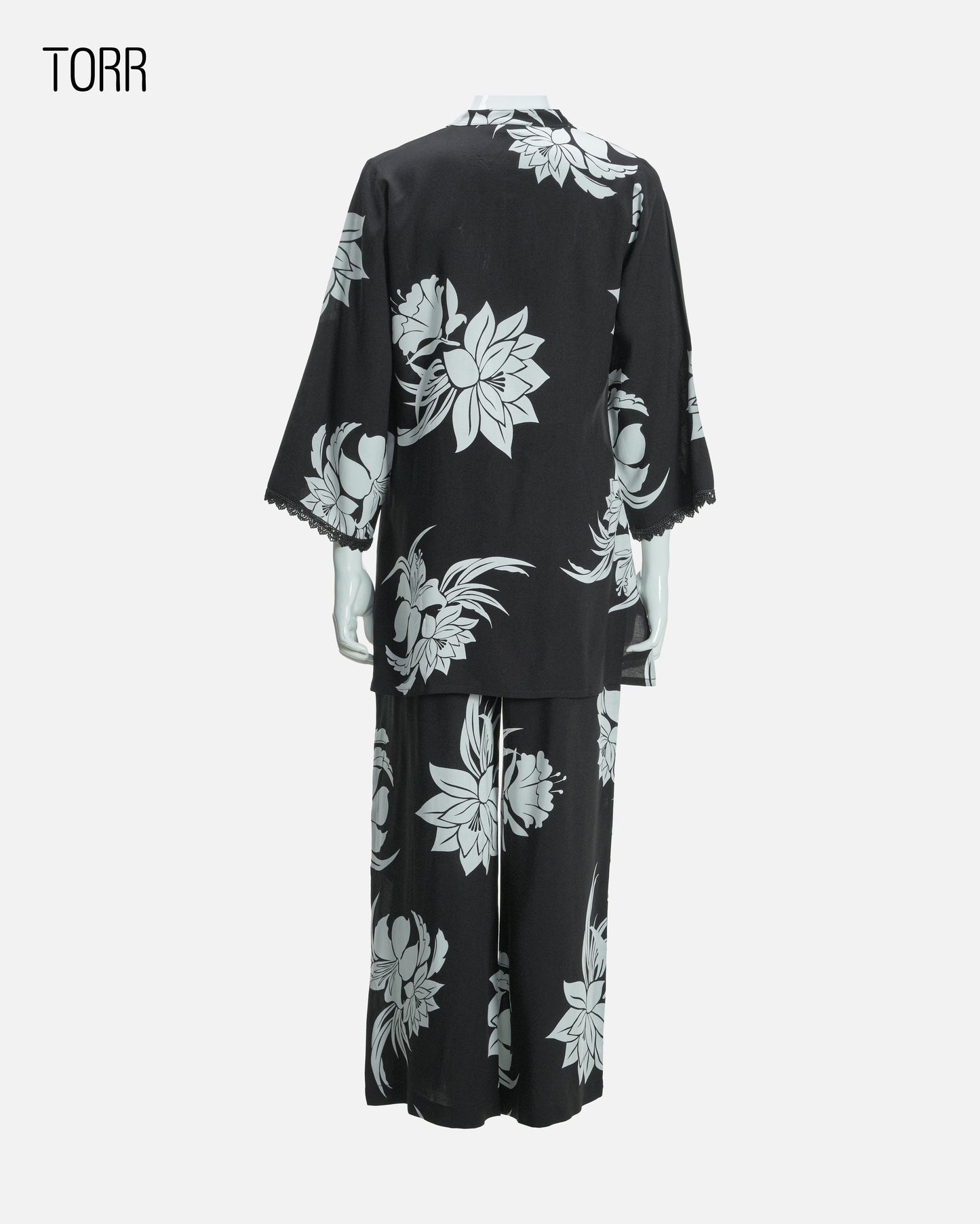 Women's Co-Ord Set | Black Aop