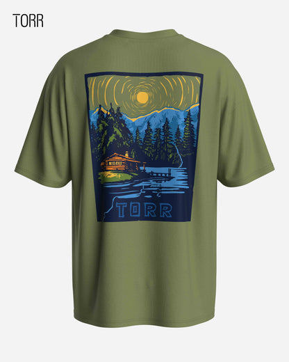 Drop Shoulder T-shirt | Pista