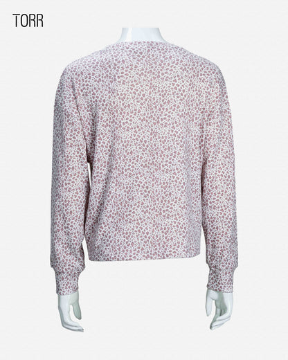 Womens Crop Sweatshirt | Animal Print