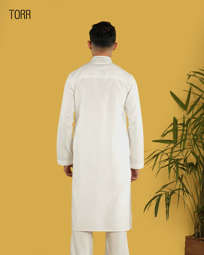 Men's Panjabi | White