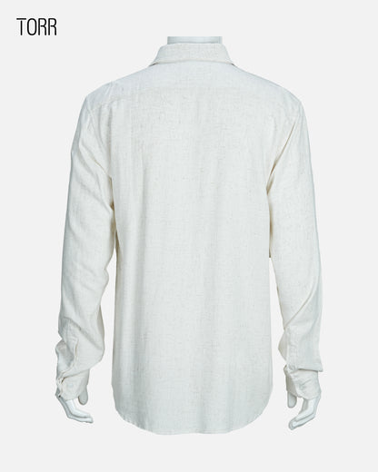 Men's Long Sleeve Shirt | Beige