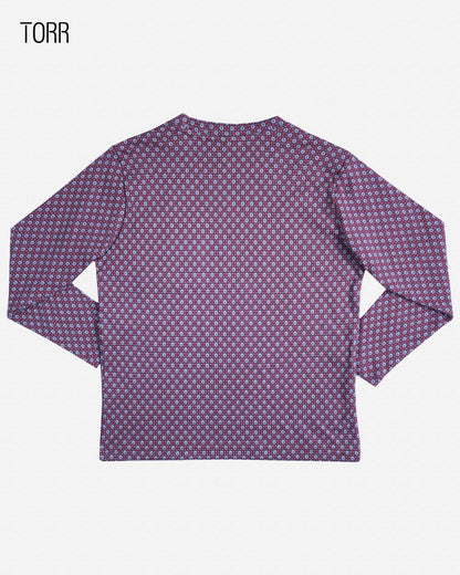 Boy's Sweatshirt | Maroon Aop