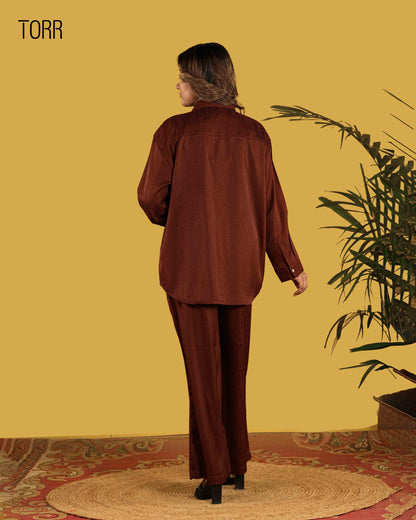 Women's Co-Ord Set | Dark Brown