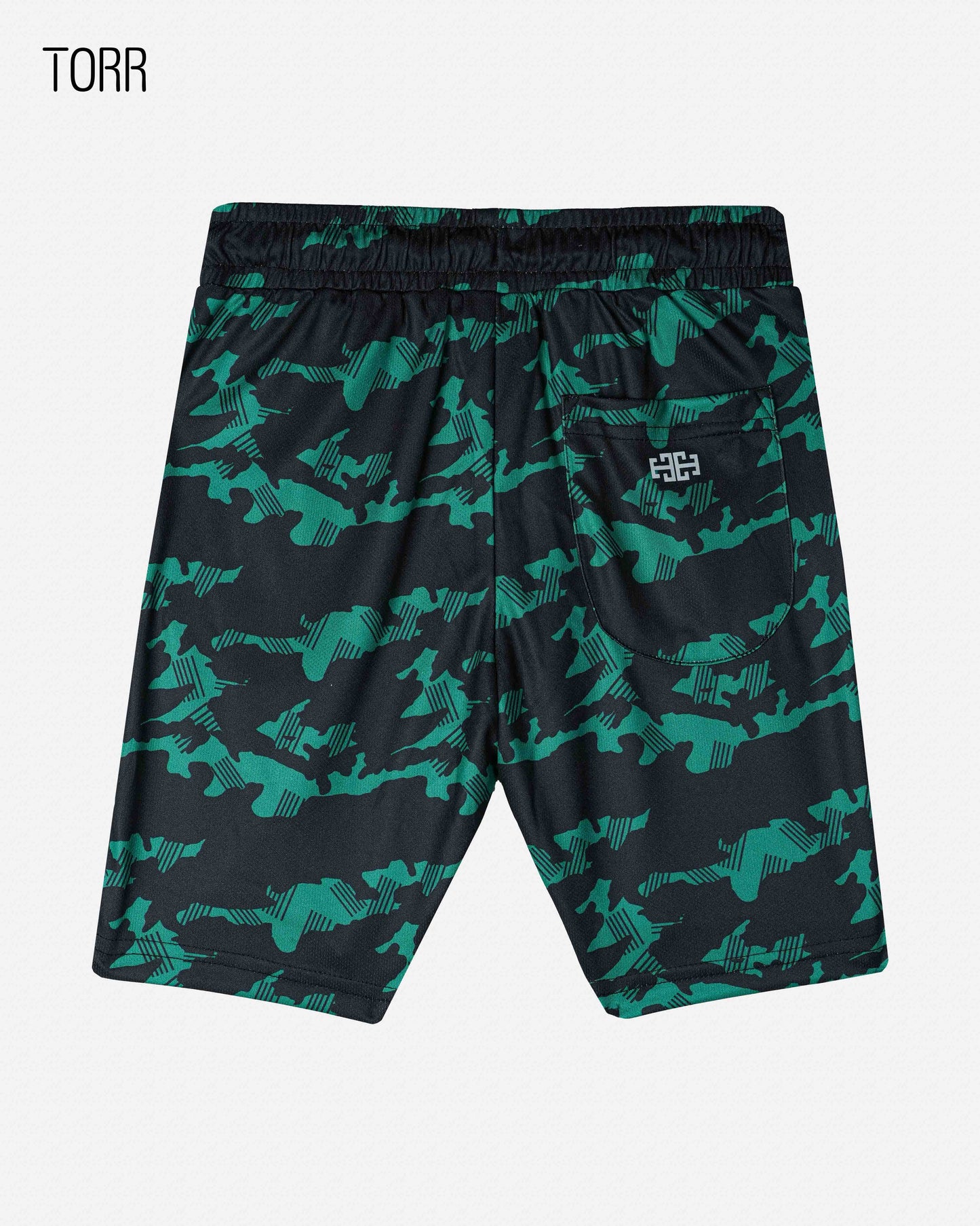 Boys Shorts | Green Camo