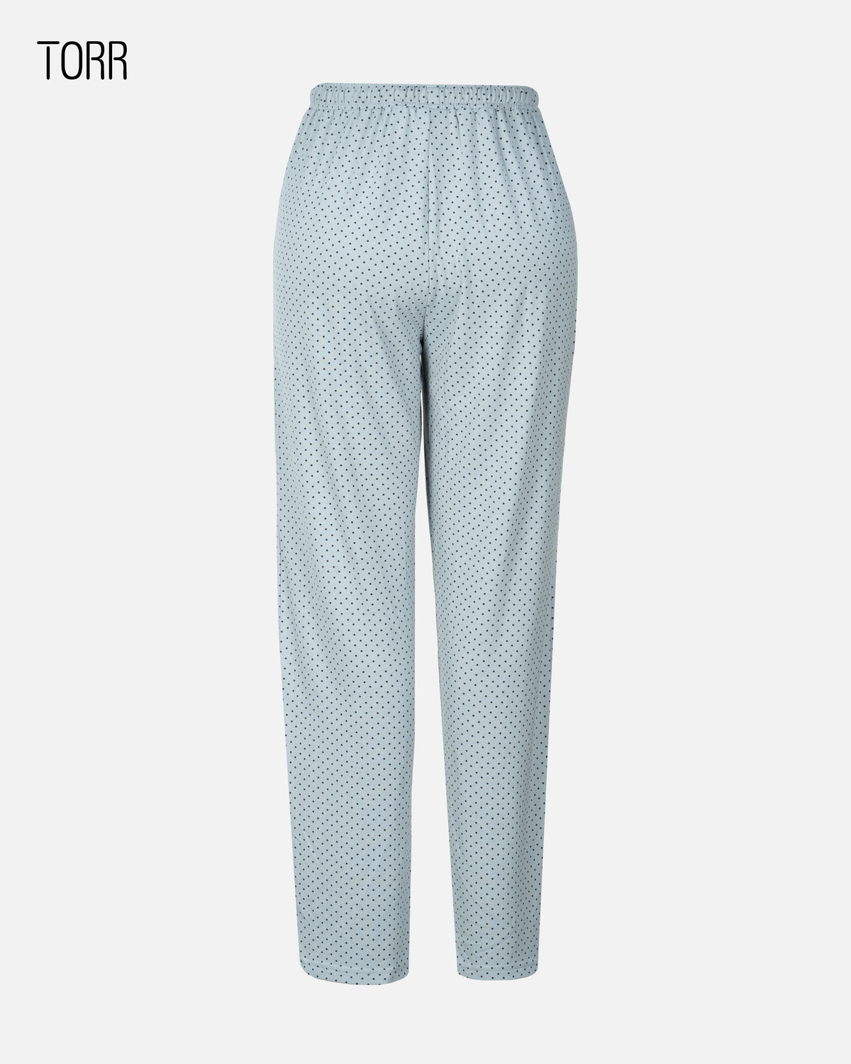 Womens Trouser | BLACK DOT AOP