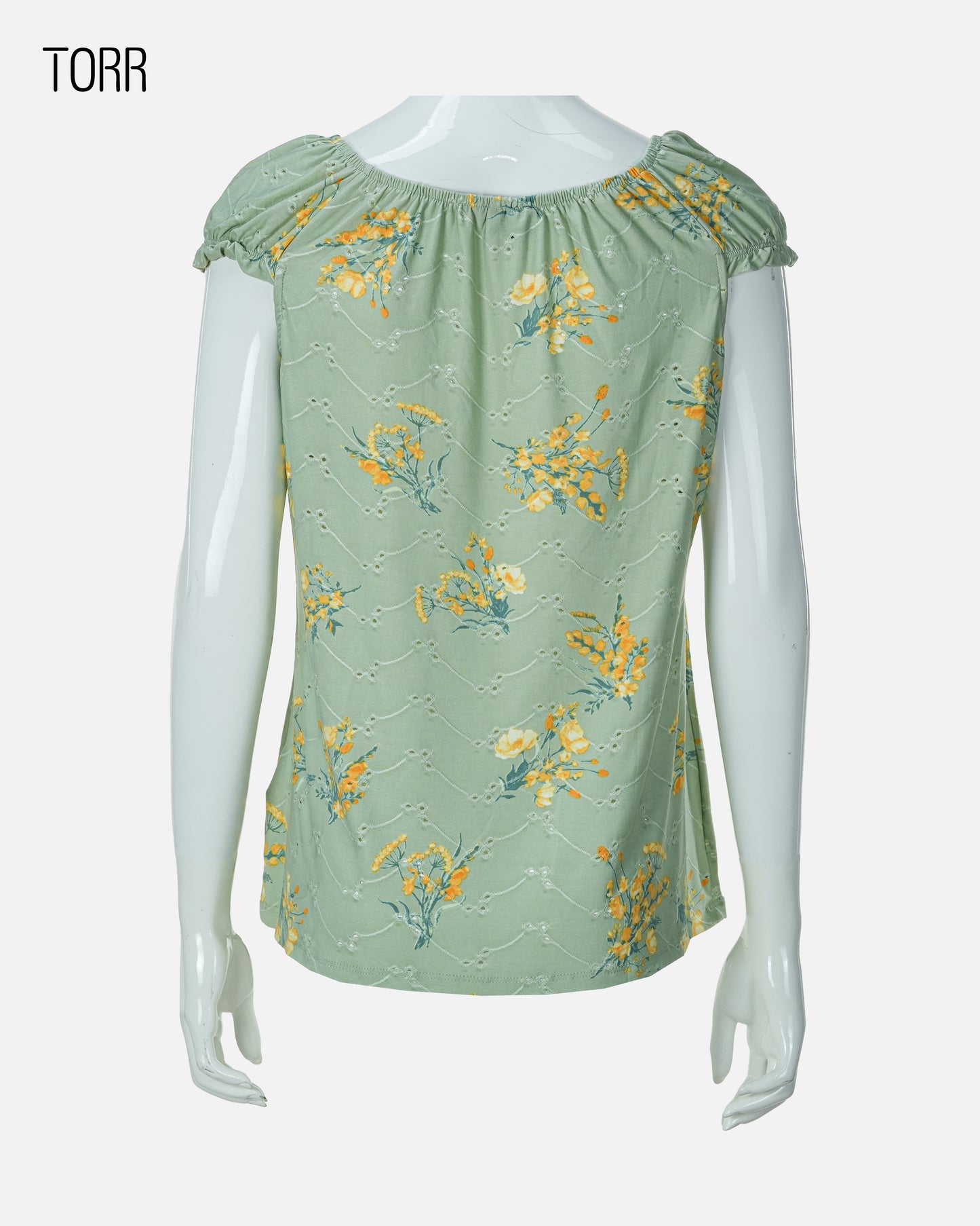 Women's Top | Olive AOP