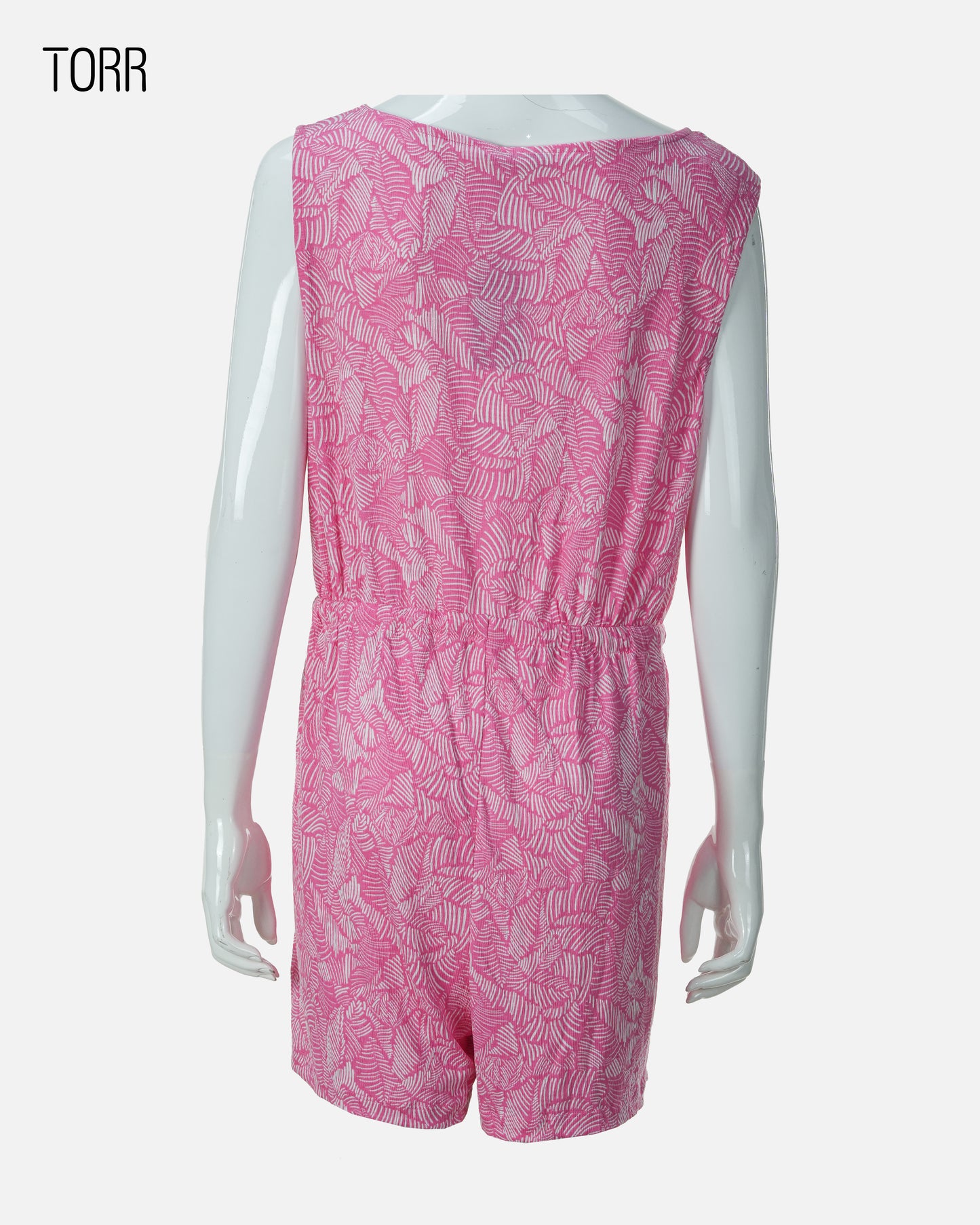 Womens Jumpsuit | Pink AOP