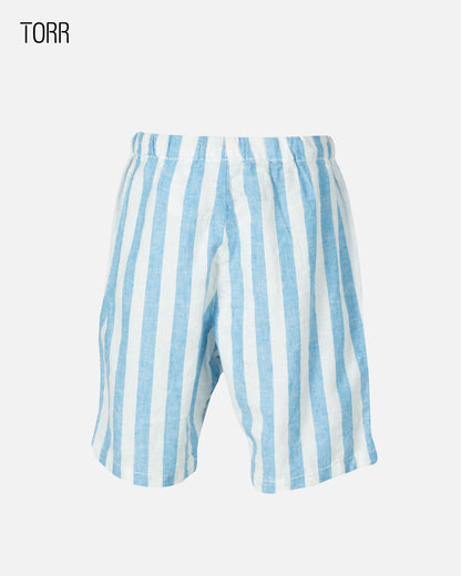 Boys Shorts | Blue Stripe