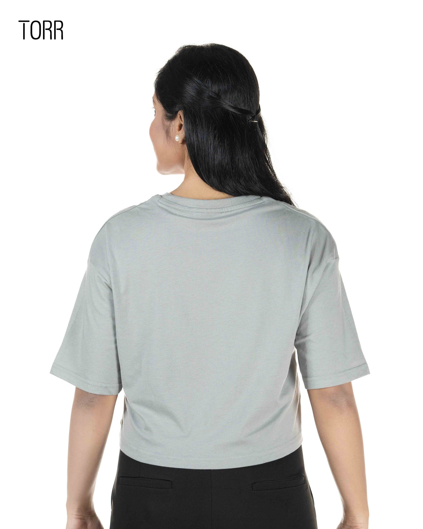 Women's Crop Top | Ultimate Grey