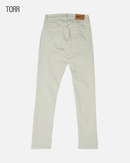 Women's Denim Pant | Ecru