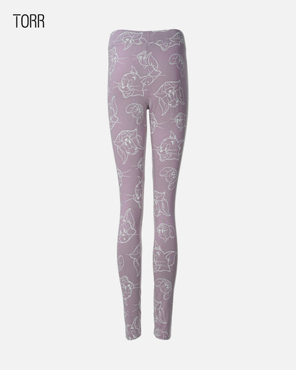 Women's Leggings | LT PURPLE AOP