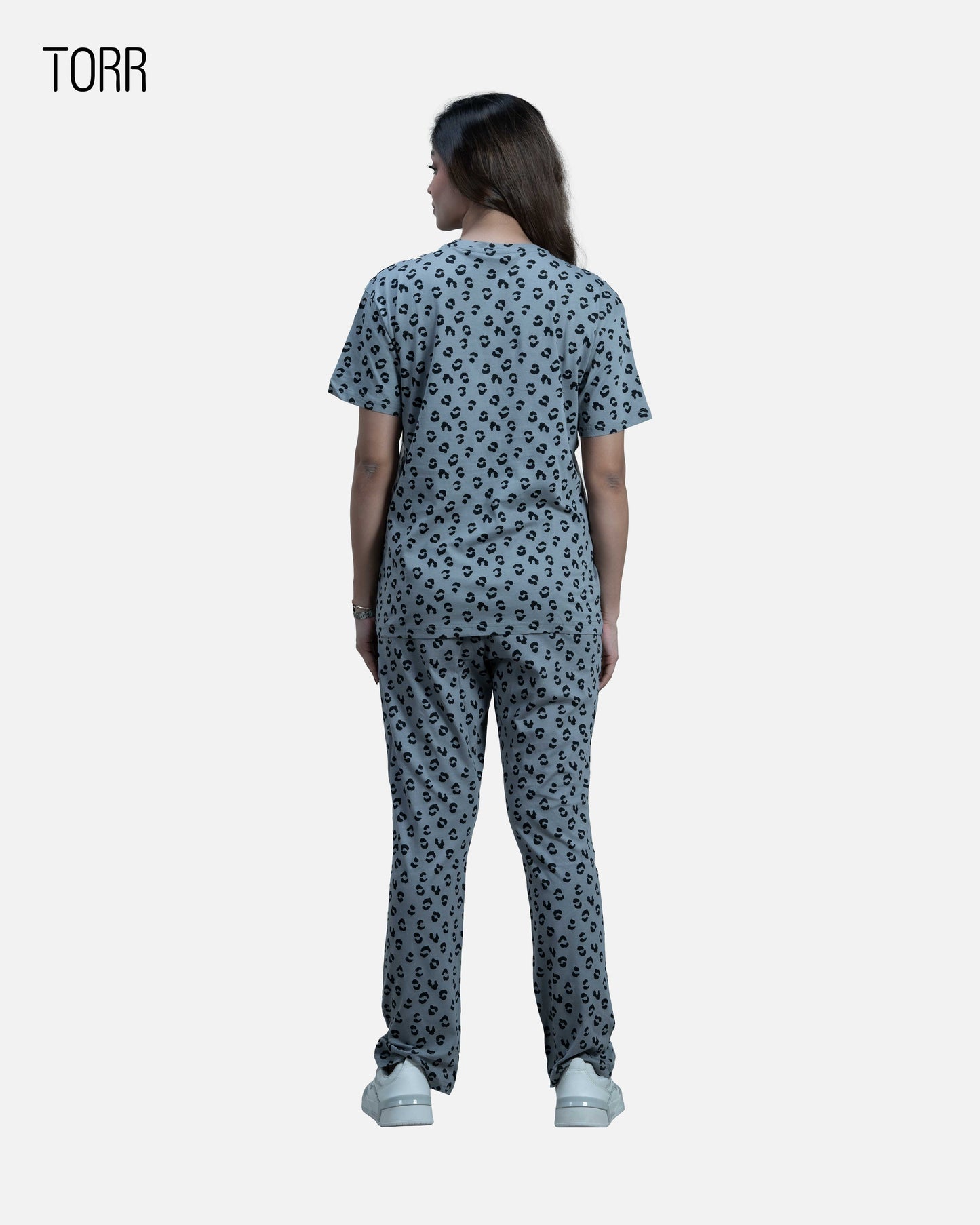 Women's Sleepwear| Grey Aop