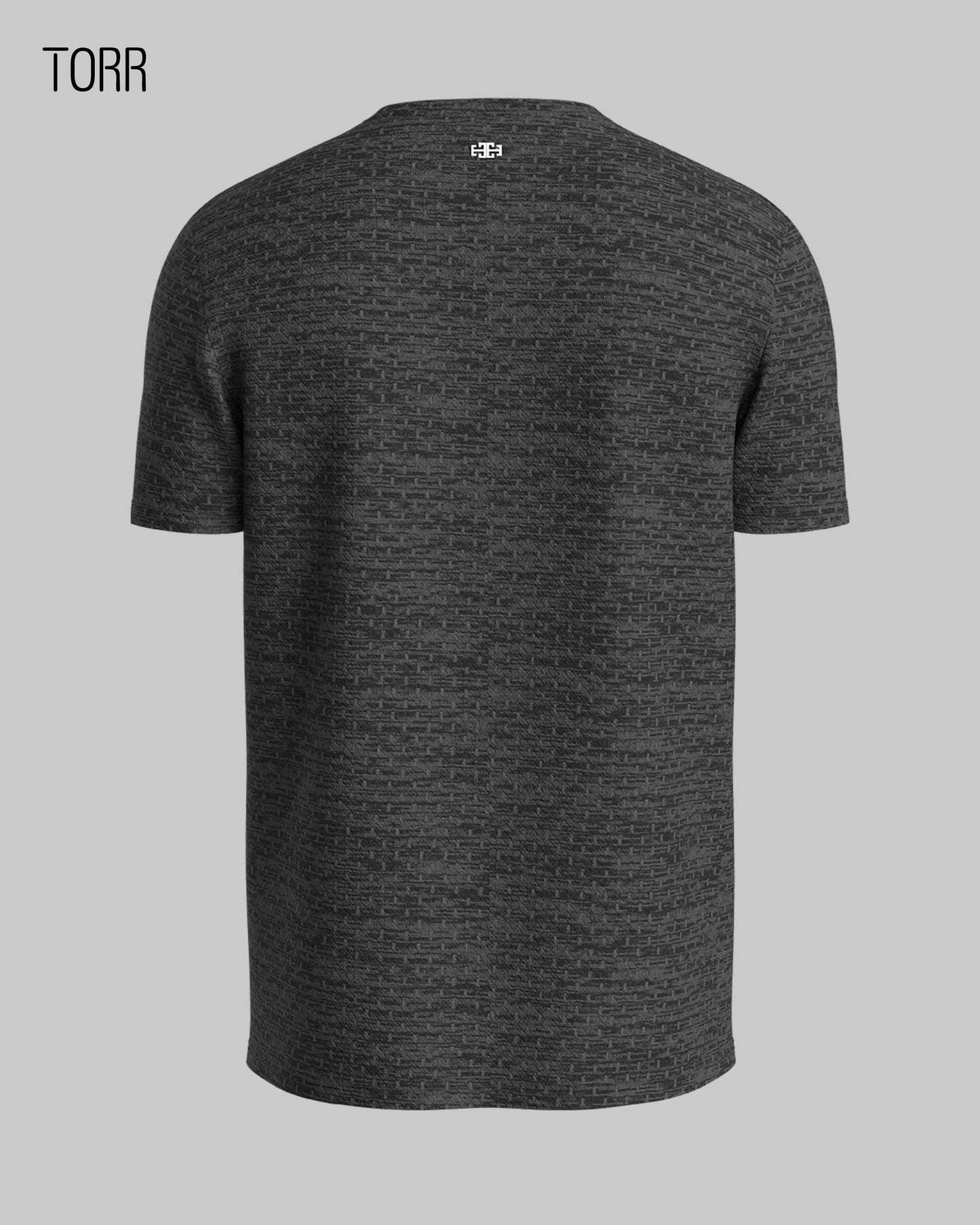 Men's Activewear T-shirt | Dark Grey & Light Grey